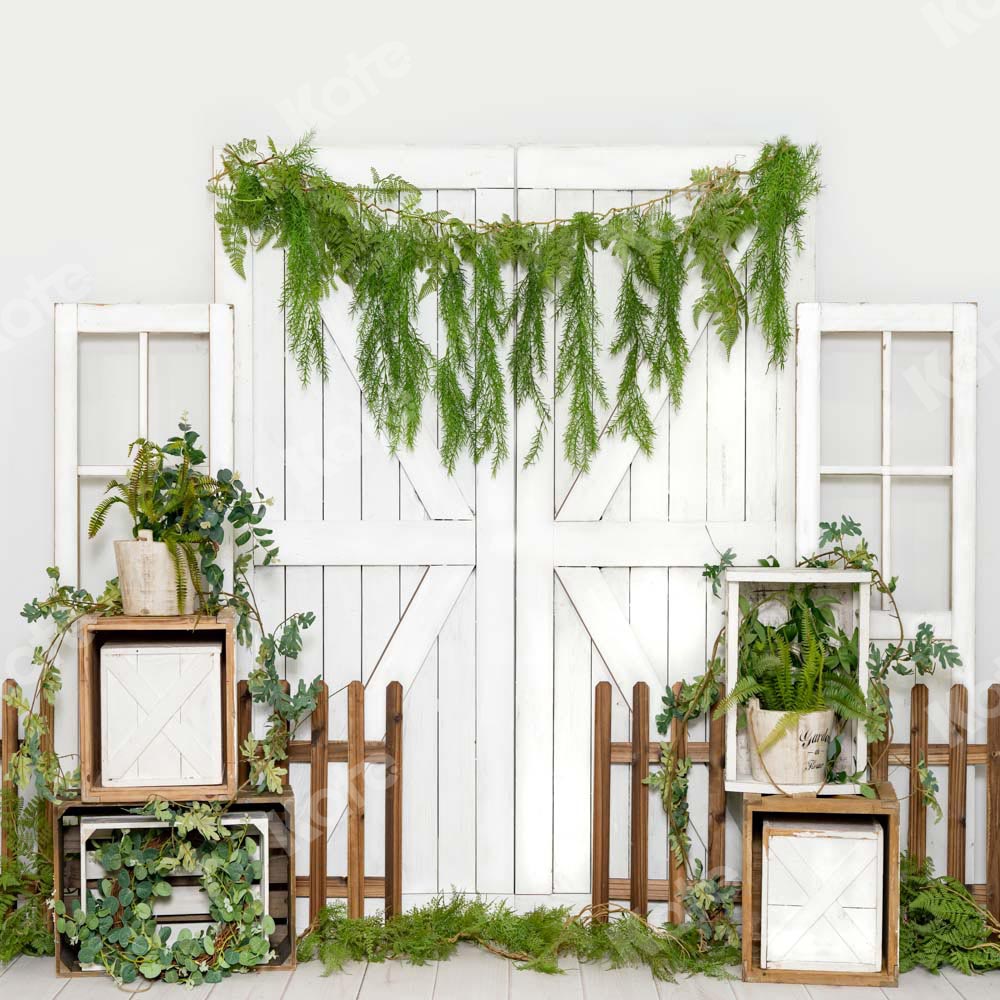 Kate春の緑の植物の門夏の秋Emetselch設計