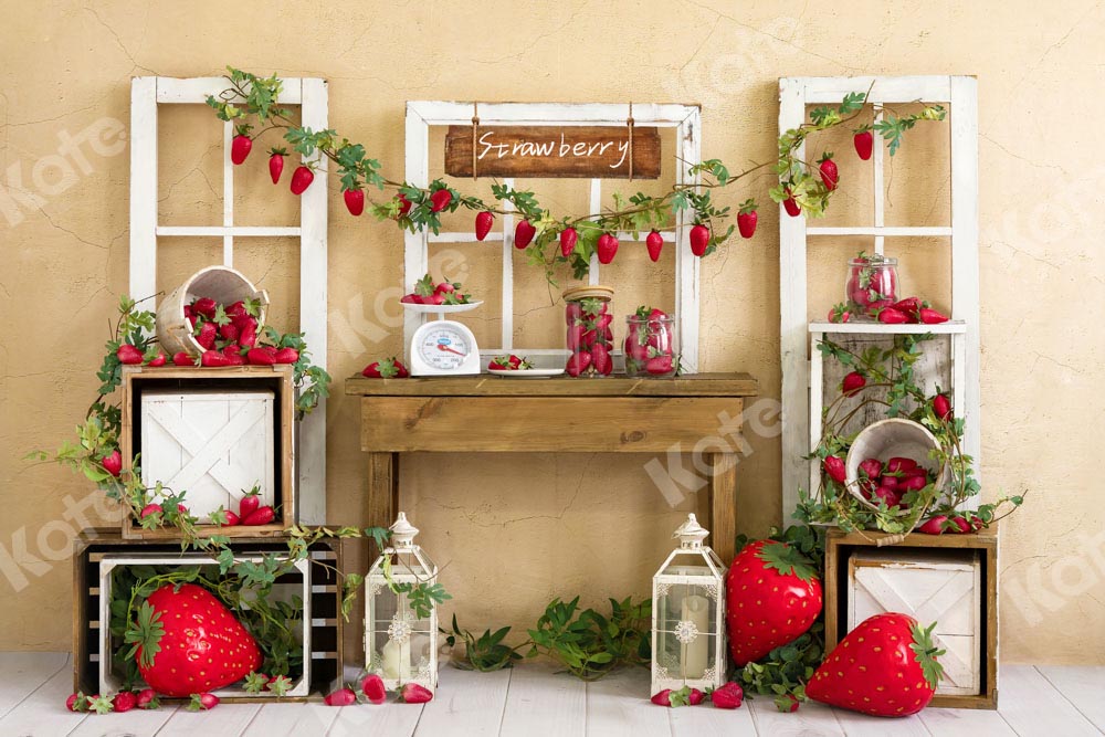 Kate バラバレンタインデーの背景白い木製のドア背景Emetselch設計