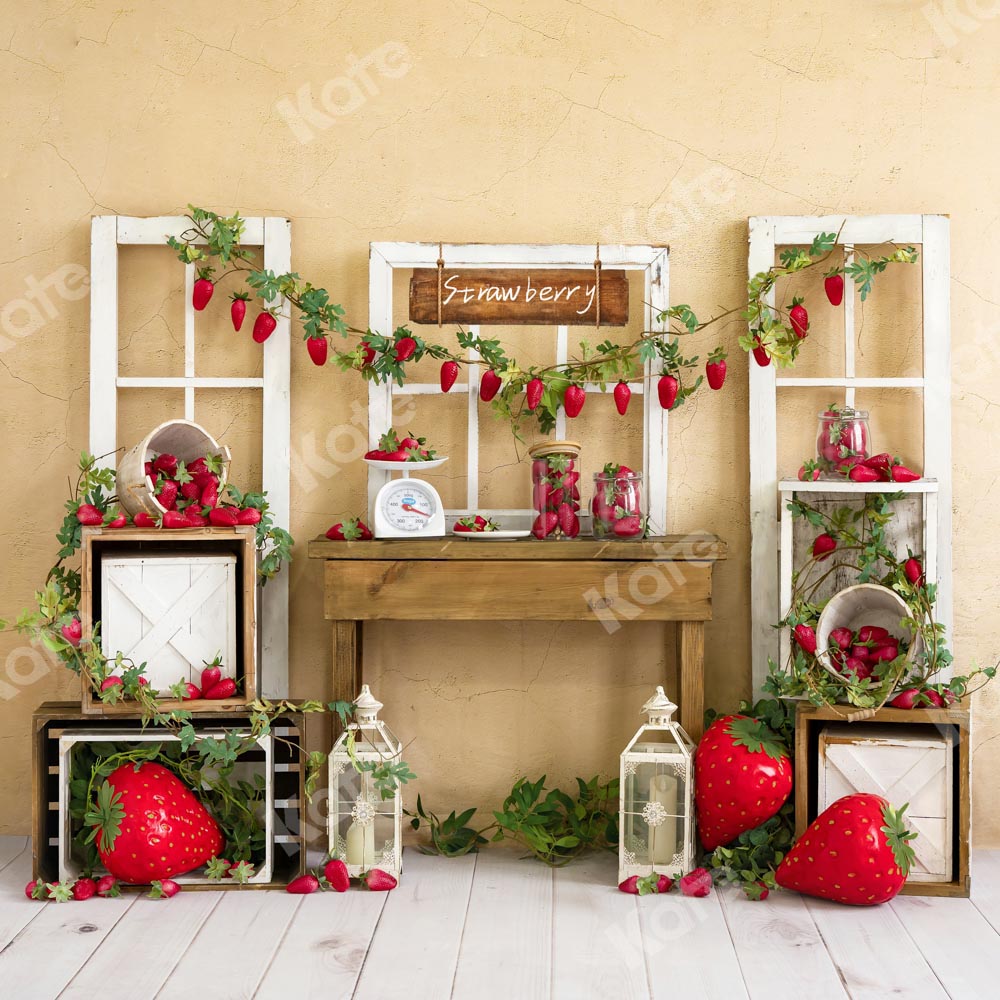 Kate バラバレンタインデーの背景白い木製のドア背景Emetselch設計