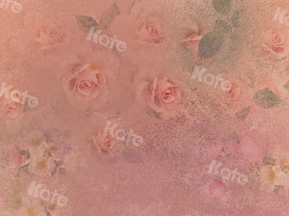 kate手描きの花の背景ヴィンテージテクスチャGQ設計