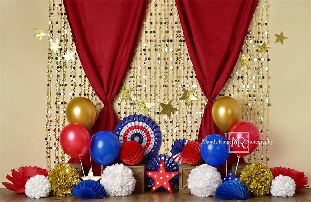 Kateスーパーヒーローの女性の誕生日の背景Mandy Ringe設計