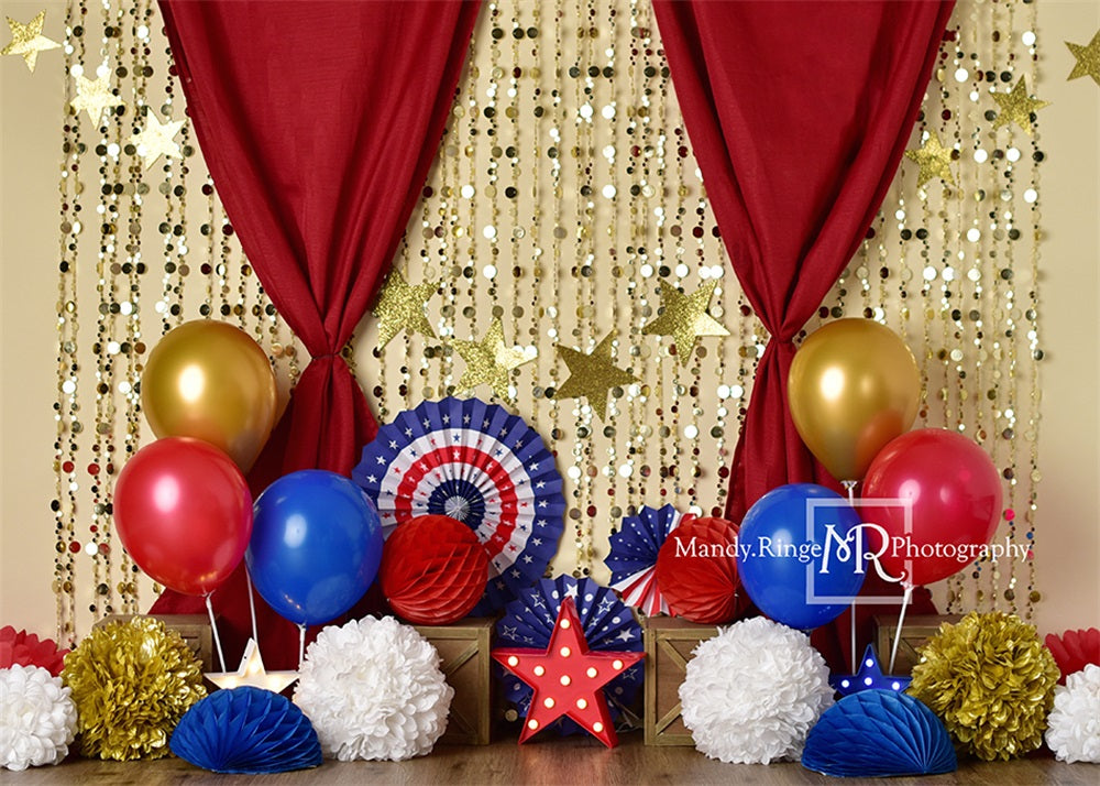 Kateスーパーヒーローの女性の誕生日の背景Mandy Ringe設計