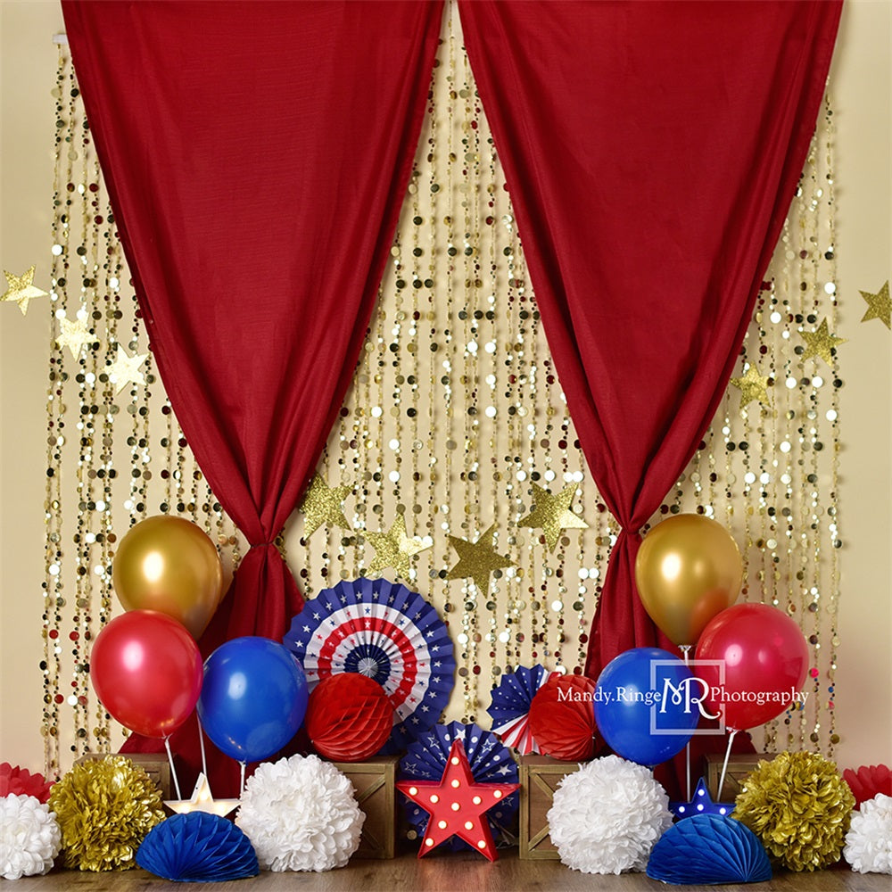 Kateスーパーヒーローの女性の誕生日の背景Mandy Ringe設計