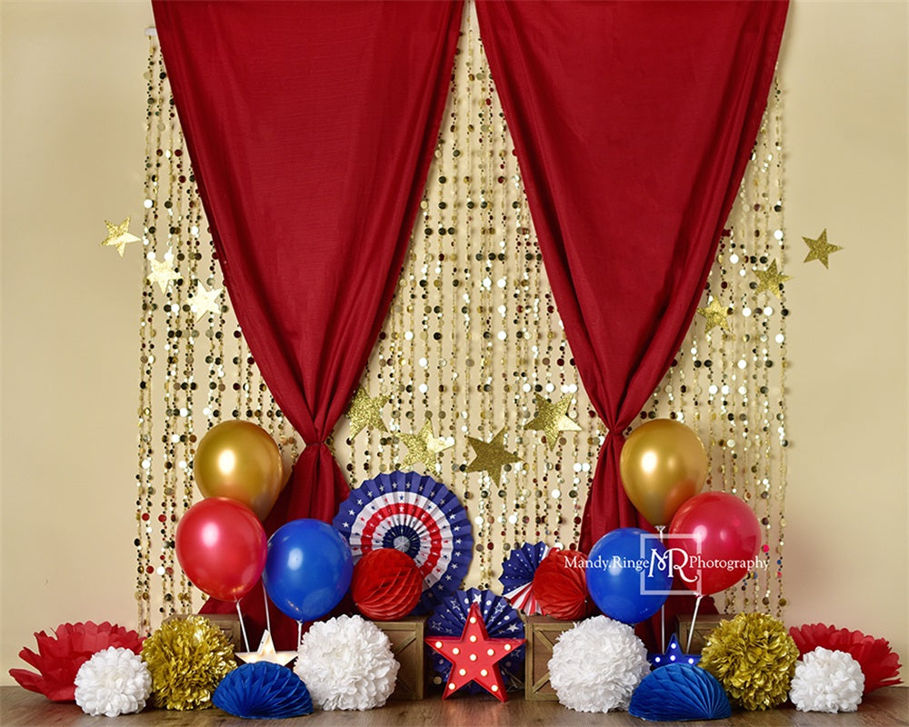 Kateスーパーヒーローの女性の誕生日の背景Mandy Ringe設計