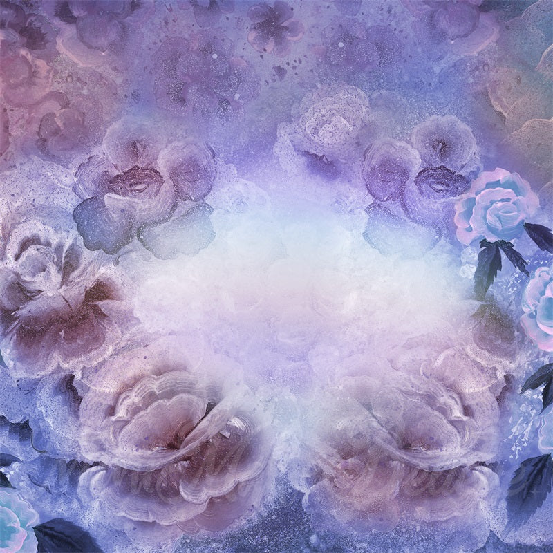 Kateファインアート花の背景マッシュアップマタニティMini MakeBelieve設計