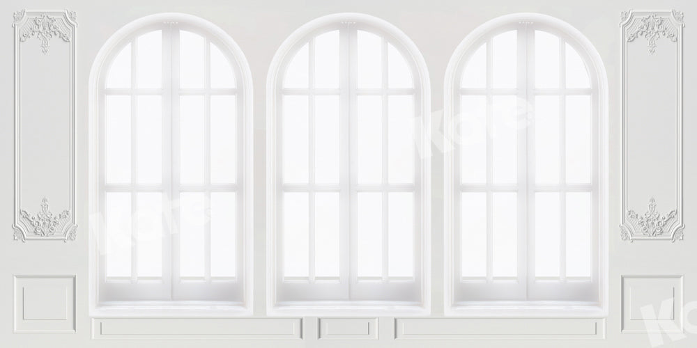 Kate白く明るい窓の背景Chain Photography