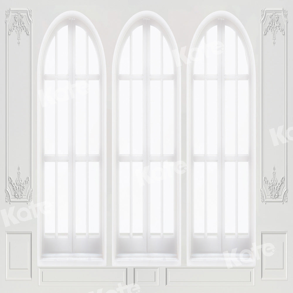 Kate白く明るい窓の背景Chain Photography