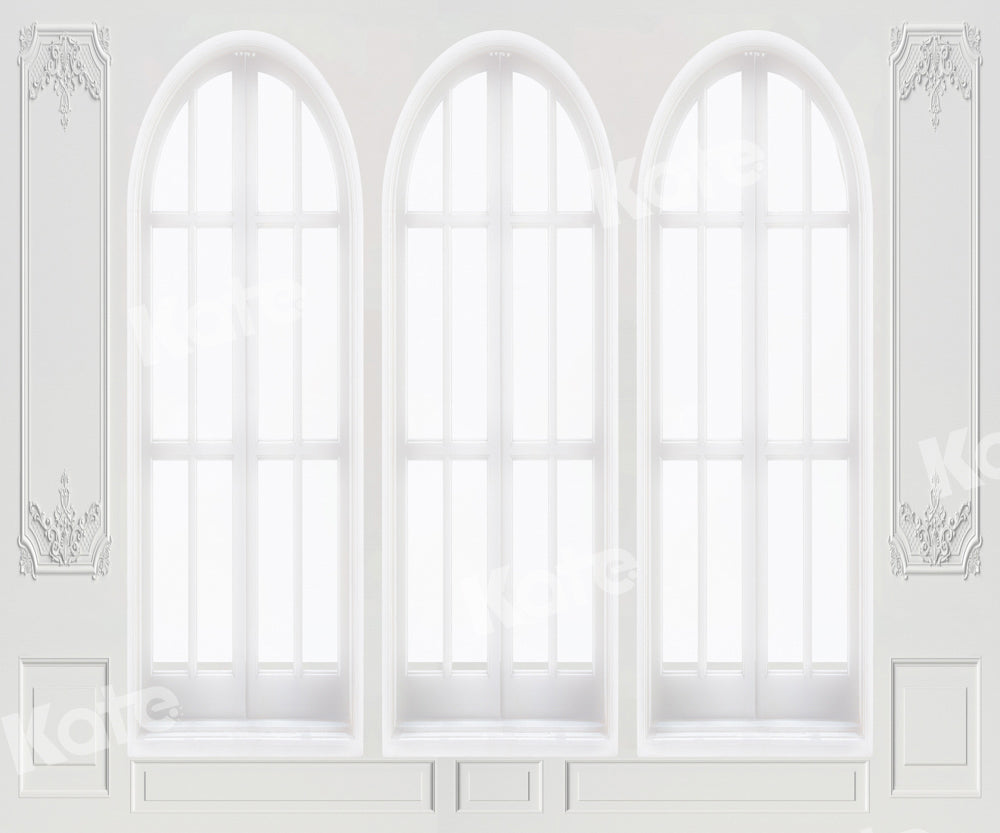 Kate白く明るい窓の背景Chain Photography