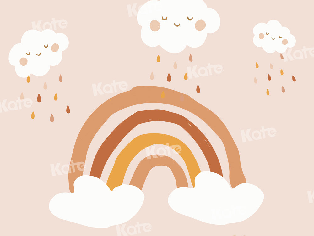 Kate雨上がりの虹ボヘミアケーキスマッシュ背景Chainデザイン