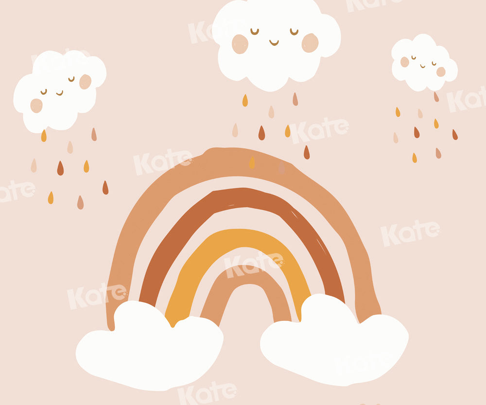 Kate雨上がりの虹ボヘミアケーキスマッシュ背景Chainデザイン