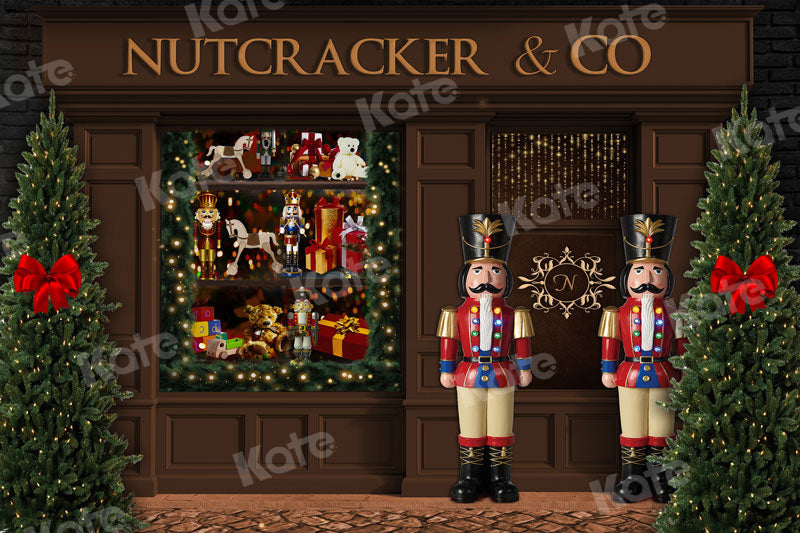 Kateクリスマスウィンドウストアギフトの背景Uta Mueller設計