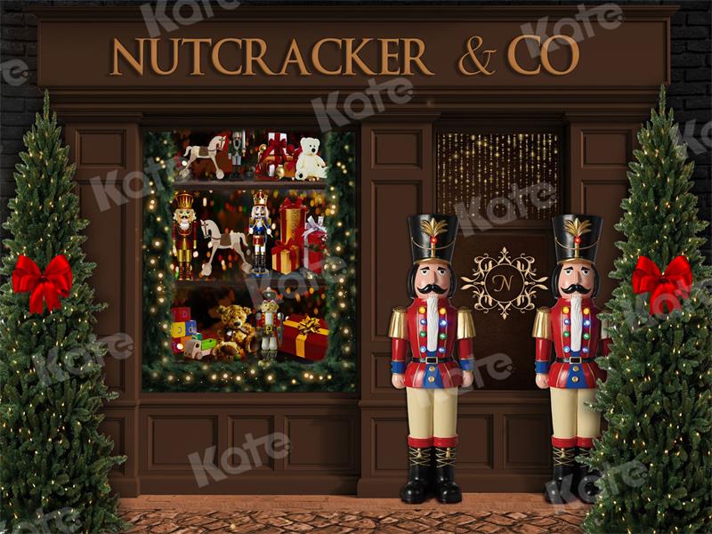 Kateクリスマスウィンドウストアギフトの背景Uta Mueller設計