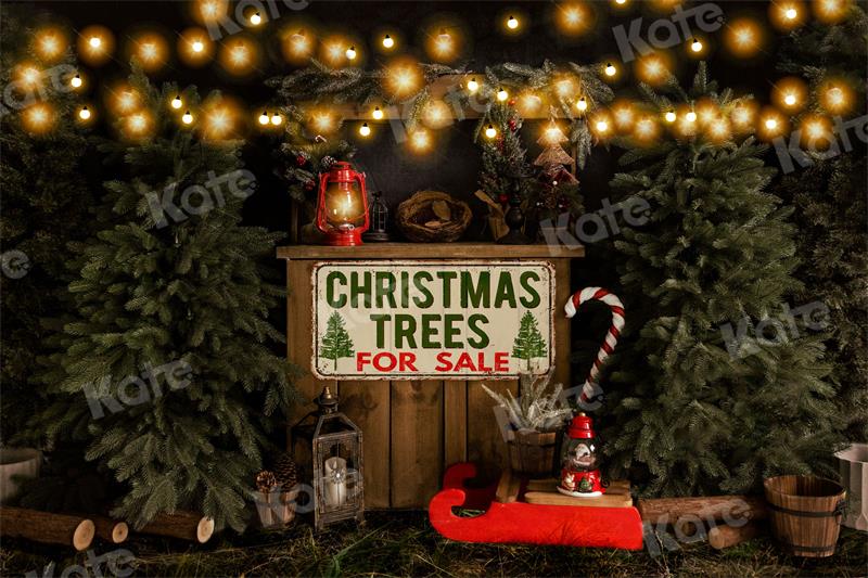 Kateクリスマス木小さなライトの背景Uta Mueller設計