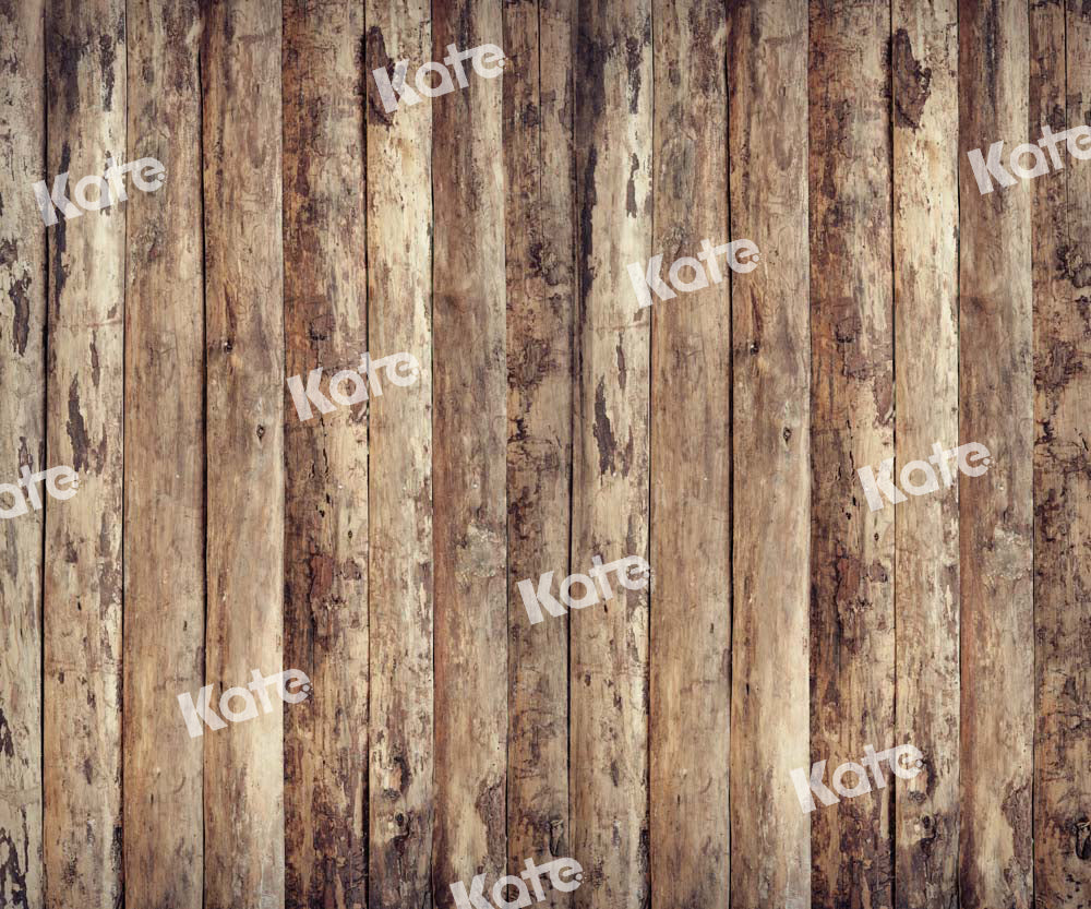 Kate茶色の古い木目調の背景Kate Imageデザイン