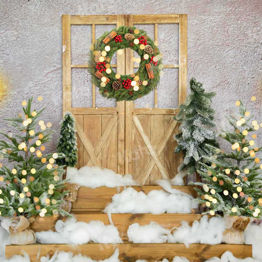 Kateクリスマスの背景屋外雪Emetselchデザイン