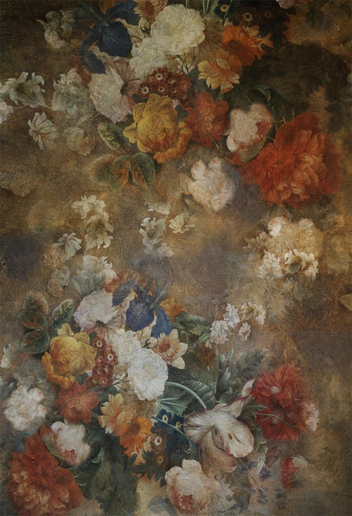 kate油絵の花の背景