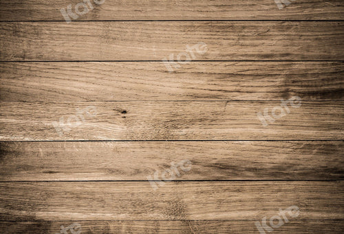 Kate ブラウンウッドゴム製フロアマット