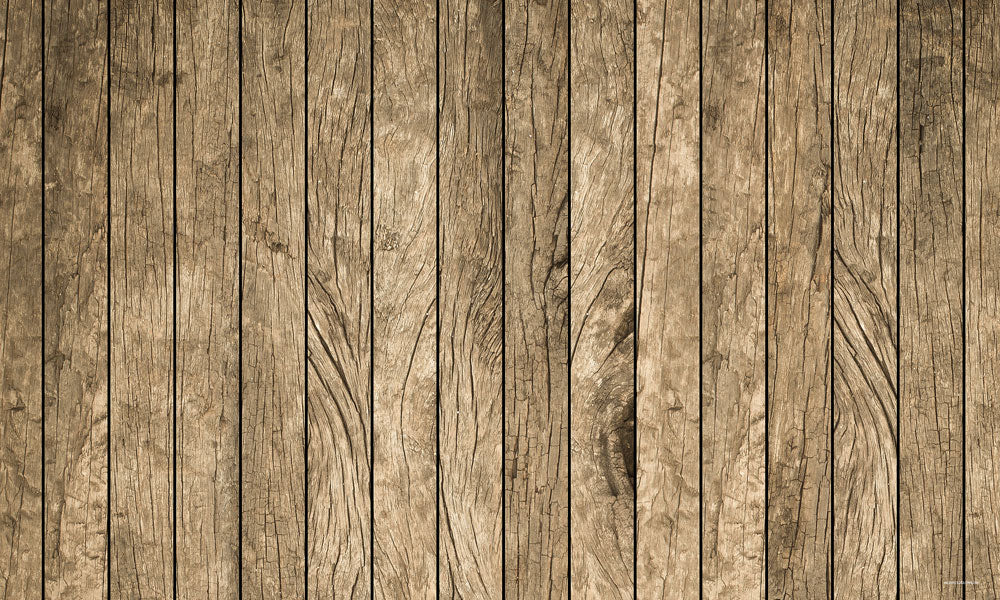 Kate レトロブラウンウッドネオプレンマットフローリング