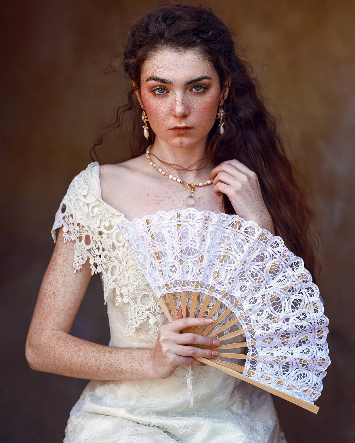 Kate 抽象的黄褐色/抽象的濃い灰色折りたたみ式背景写真5X6.5ft（1.5x2m）