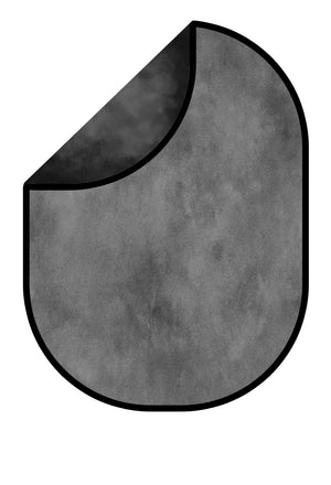 Kate 抽象的なブラック/ダークグレーテクスチャ折りたたみ背景写真5X6.5ft（1.5x2m）