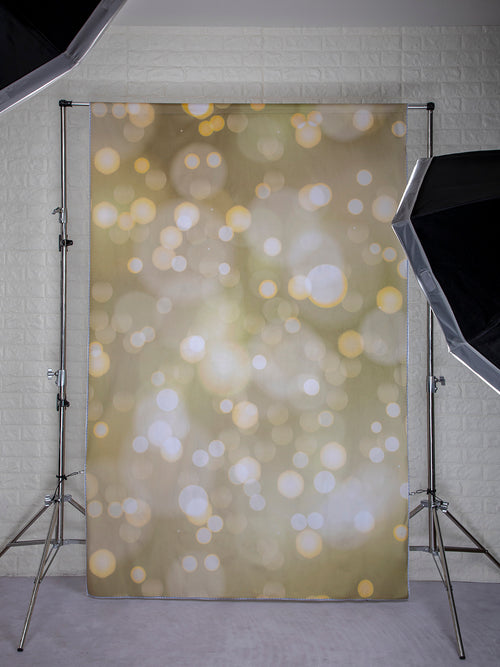 Kate 光沢のある黄金のボケ写真の背景 設計された Kate Image