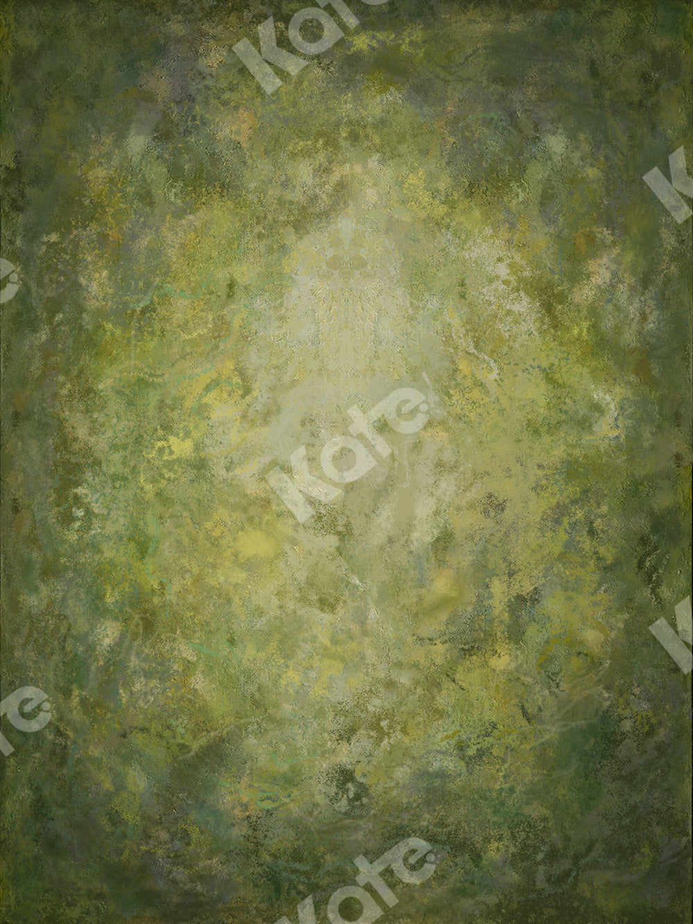 Kate 抽象的な緑のポートレート写真の背景