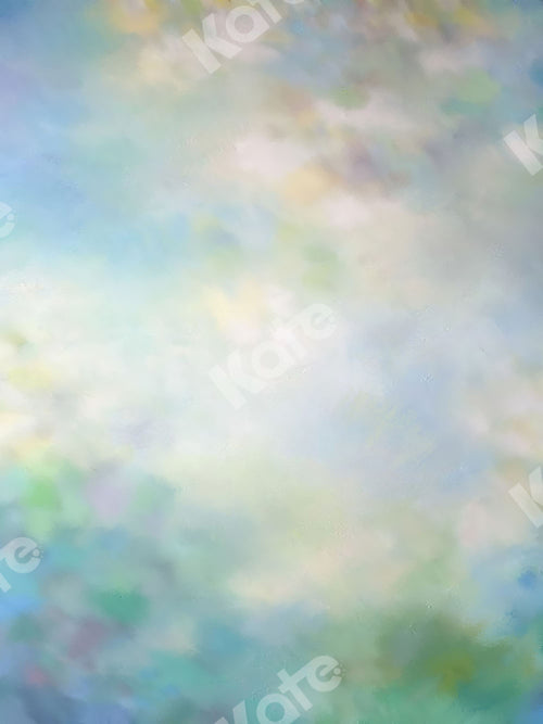 Kate 混合色の抽象的な肖像画の背景