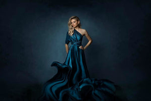 kate抽象的なブルーグリーンアクアマリンテクスチャ背景Kate Imageデザイン