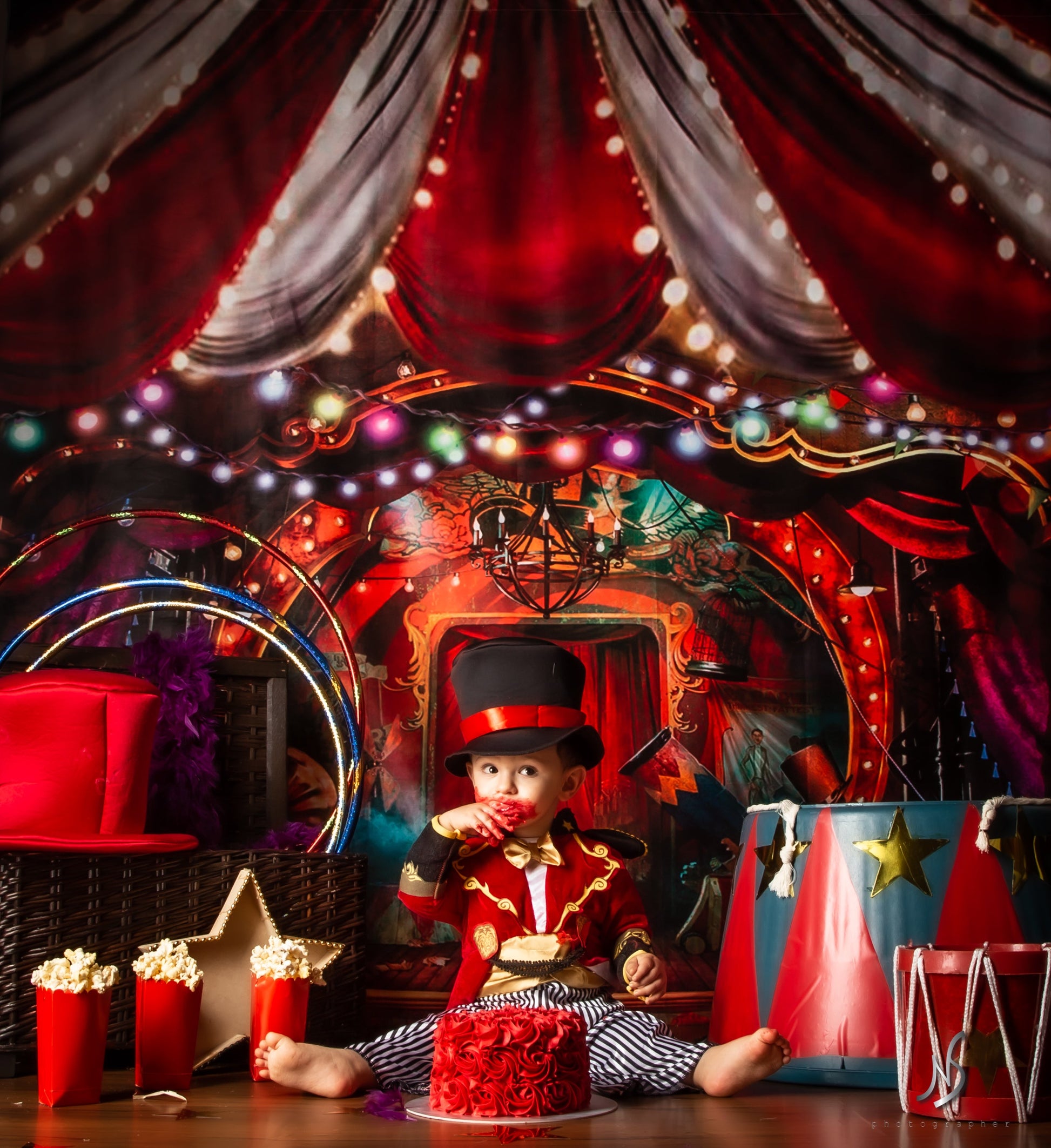 Kateサーカスの背景背景 によって設計されたRosabell Photography