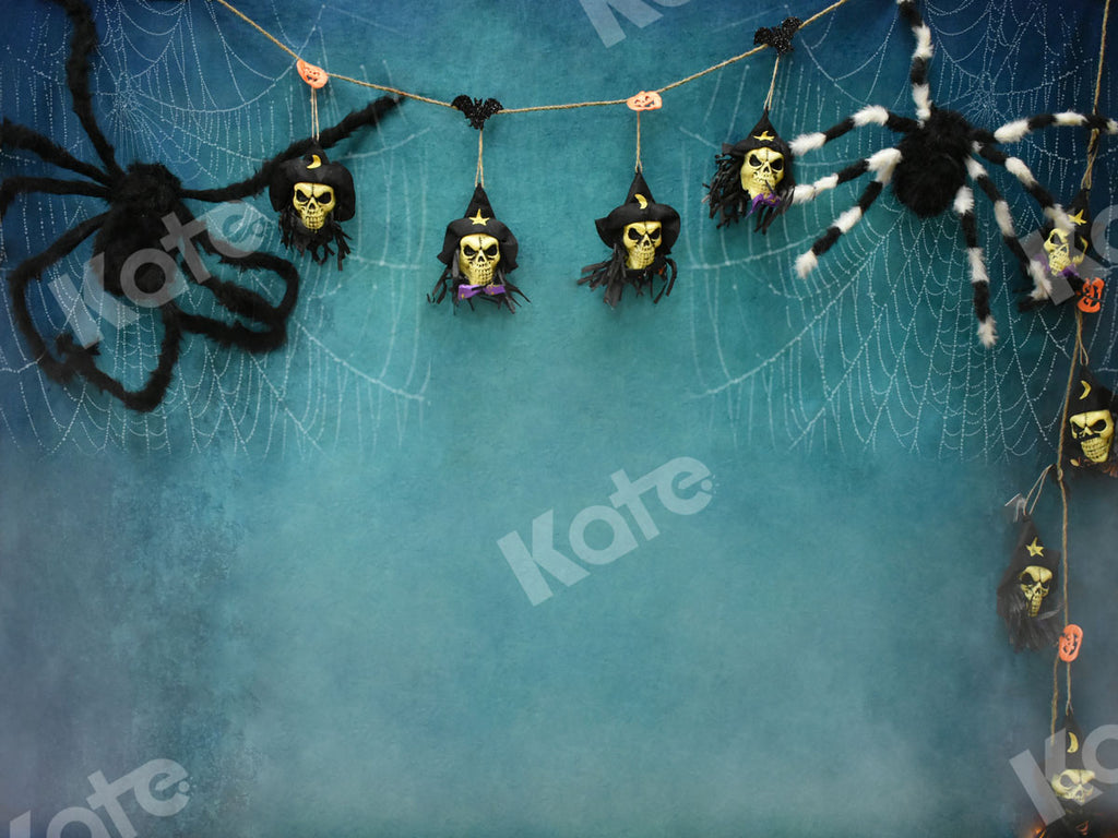 Kate ハロウィーンクモのの背景写真によって設計された JS Photography