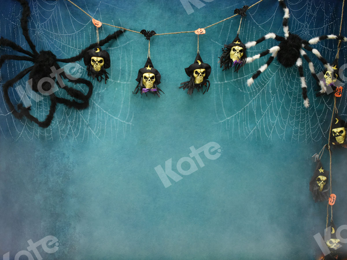 Kate ハロウィーンクモのの背景写真によって設計された JS Photography