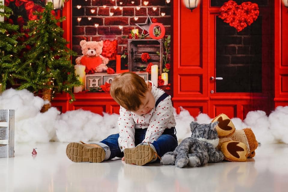 Kate バレンタインデーのバラショップの背景