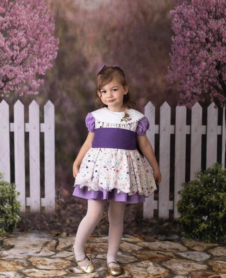 Kate 写真撮影のための春の庭の桜の背景