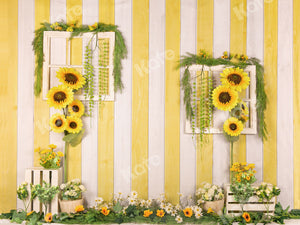 Kate 夏のひまわり子供背景によって設計されたコレクションJia Chan