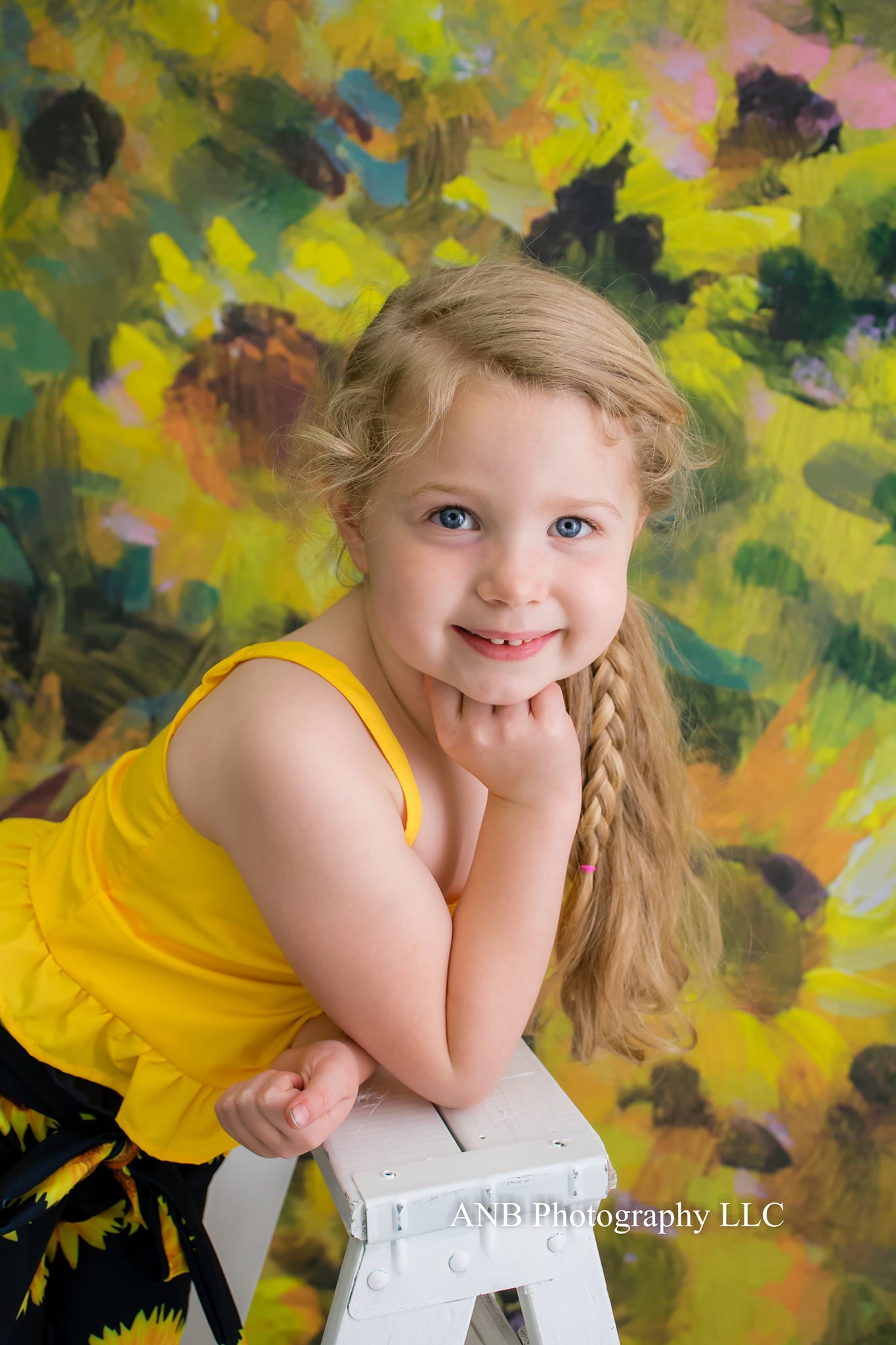 Kateファインアート花ひまわり畑の背景GQデザイン