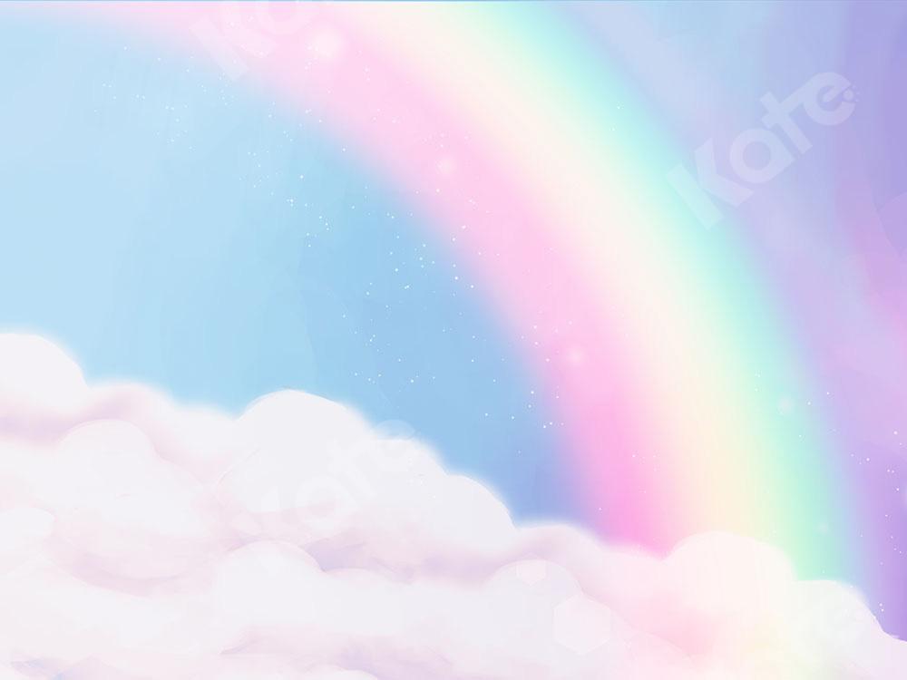 Kateレインボークラウドの背景Chainデザイン