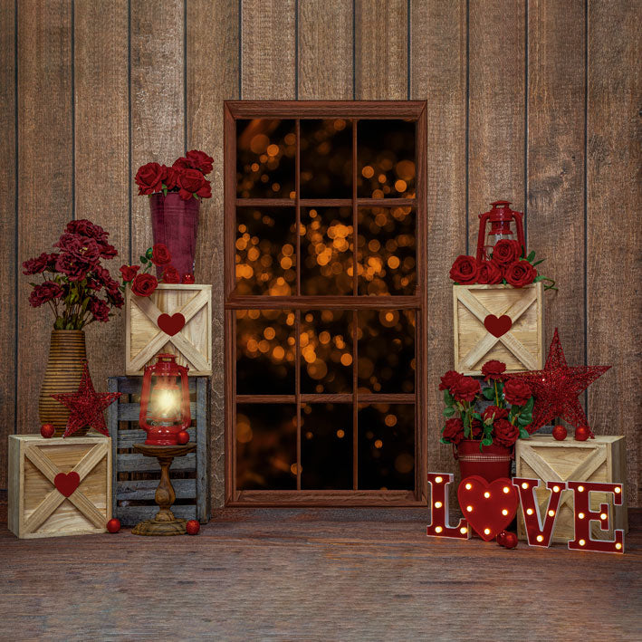 Kate ヴィンテージバレンタインデーの背景によって設計された  Emetselch