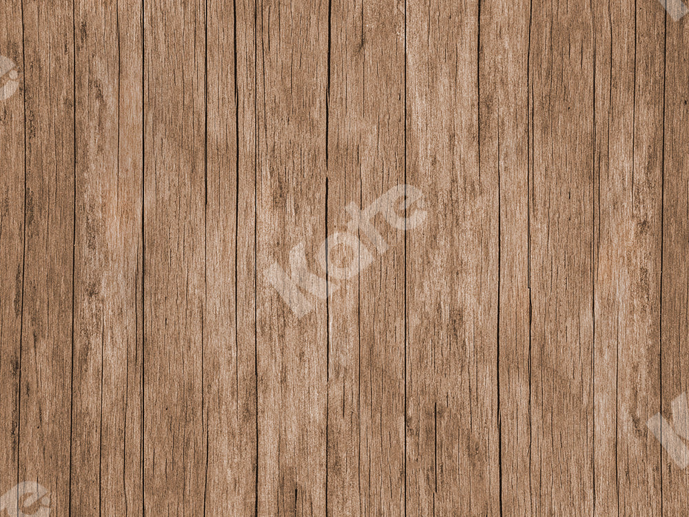 Kate レトロな茶色の木の写真の背景設計された Kate Image