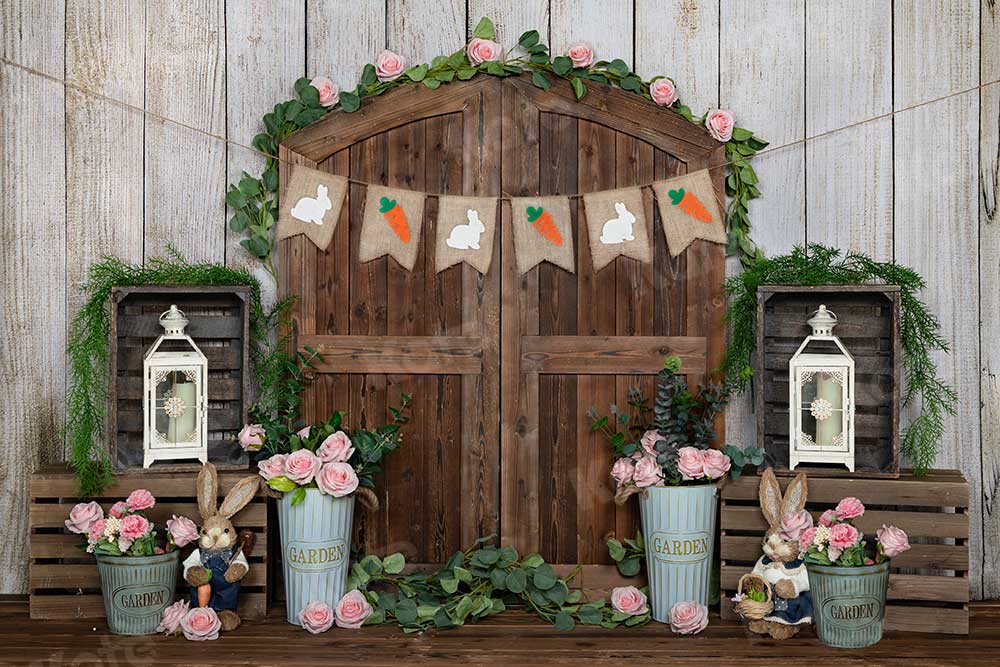 Kate 春/イースターキャロットローズの背景