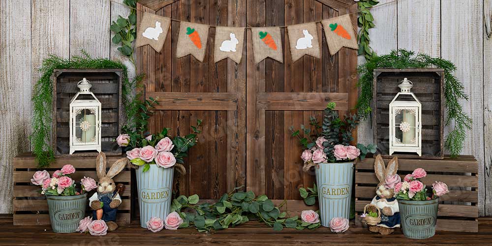 Kate 春/イースターキャロットローズの背景