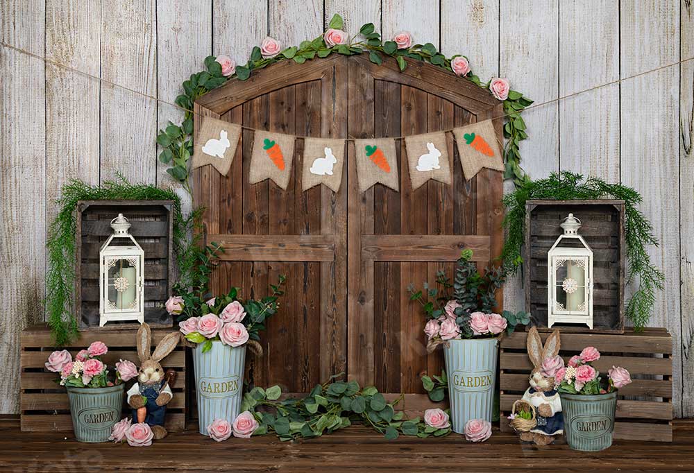 Kate 春/イースターキャロットローズの背景