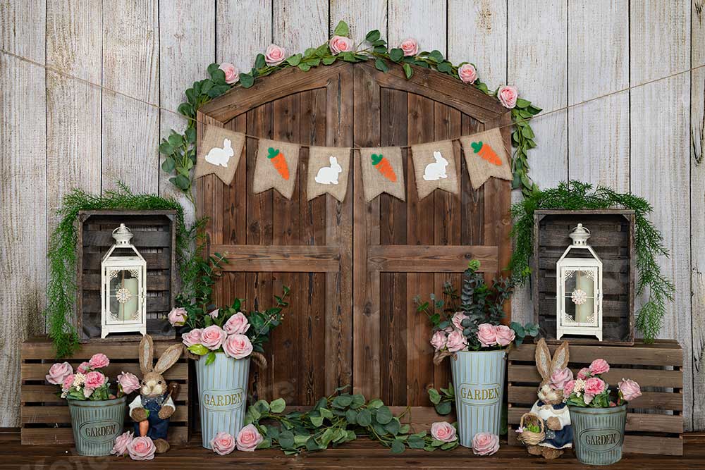 Kate 春/イースターキャロットローズの背景