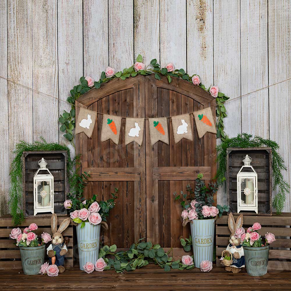 Kate 春/イースターキャロットローズの背景