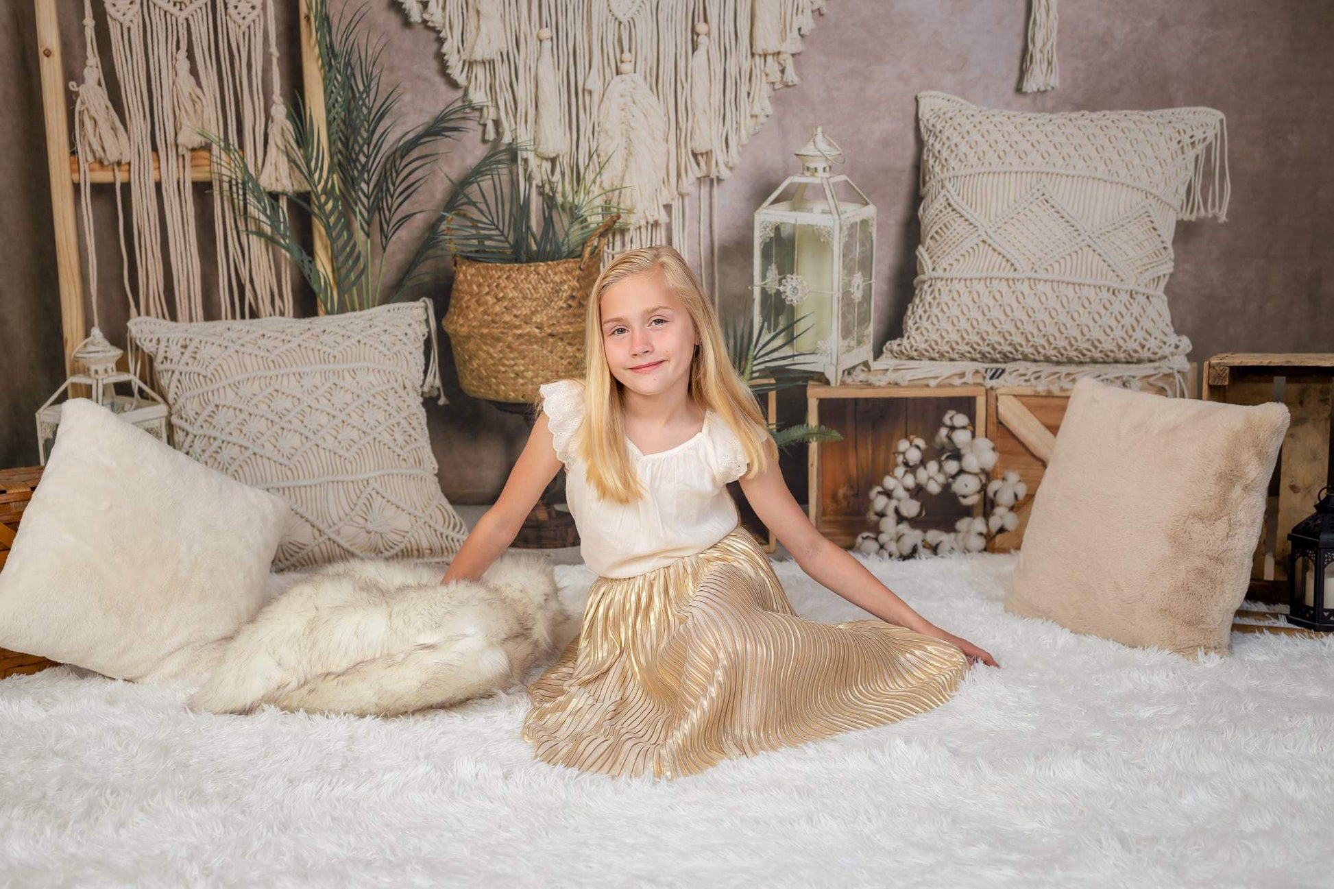 Kate 夏/母の日ボヘミアンタペストリー温かみのある色調の背景Emetselchによって設計されました