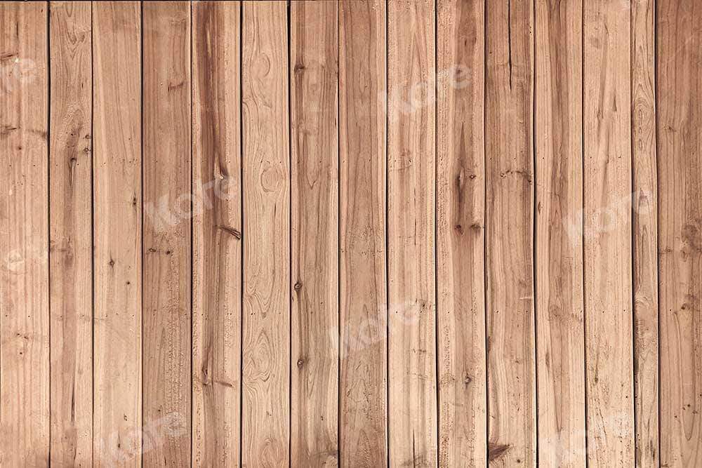 kateレトロな木製の壁の背景