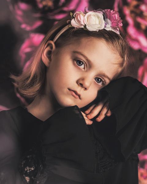 Kate 写真撮影のための赤いレトロな花の母の日の背景Jerry_Sina設計