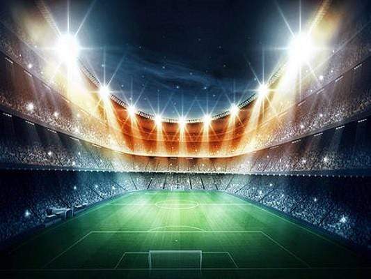 Kate Lights Backgrounds Stadium Sports Backdrop Football Game - Katebackdrop