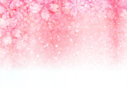 Kate恋人の写真撮影のためのピンクの背景の花の背景