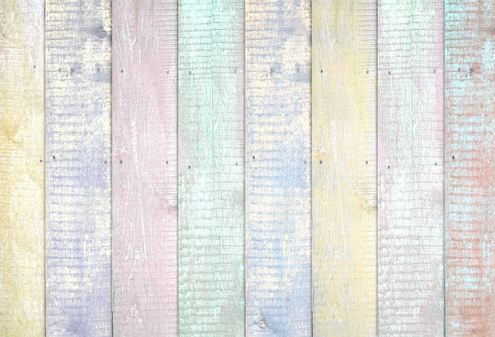 Kateイースターカラフルな木の背景写真