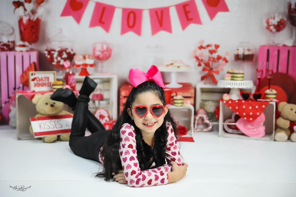 Kate バレンタインスイートショップボックスの背景